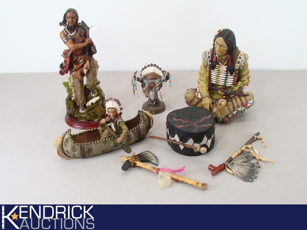 Lot of Native American Figurines