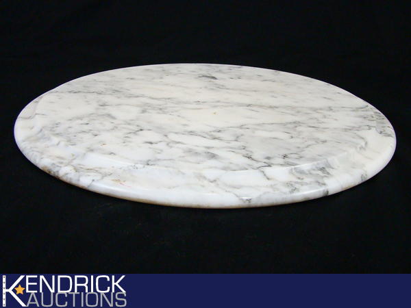 Large Marble BaseSlab with Beveled Edges