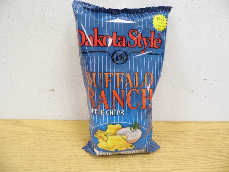 6 Bags - Dakota Style Kettle Chips - Buffalo Ranch
