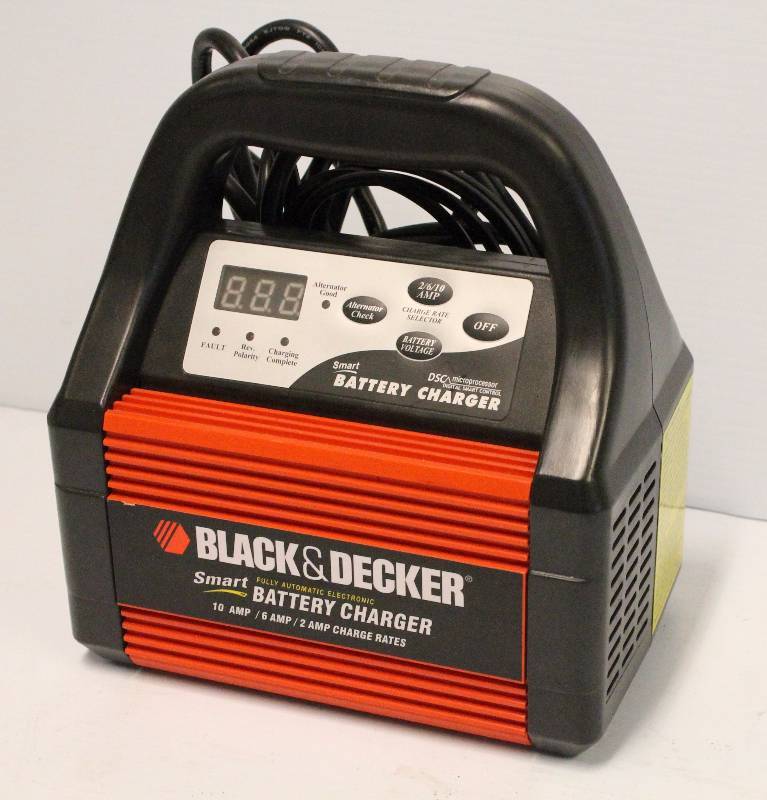 Black & Decker 10 Amp Battery Charger