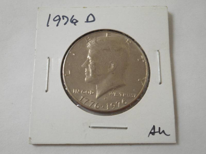 1976- D Kennedy Bicentennial Half D...