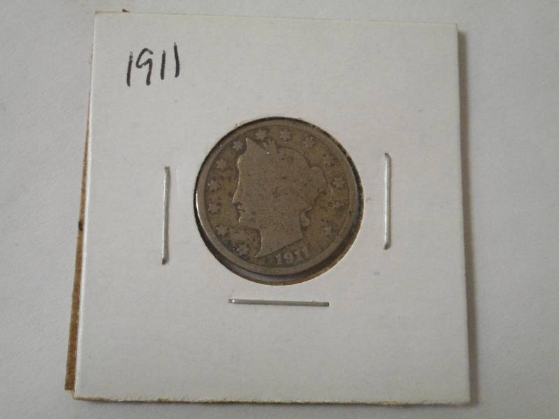 1911 Liberty Head Nickel, Good Grad...