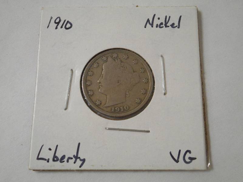 1910 Liberty Head Nickel, Very Good...