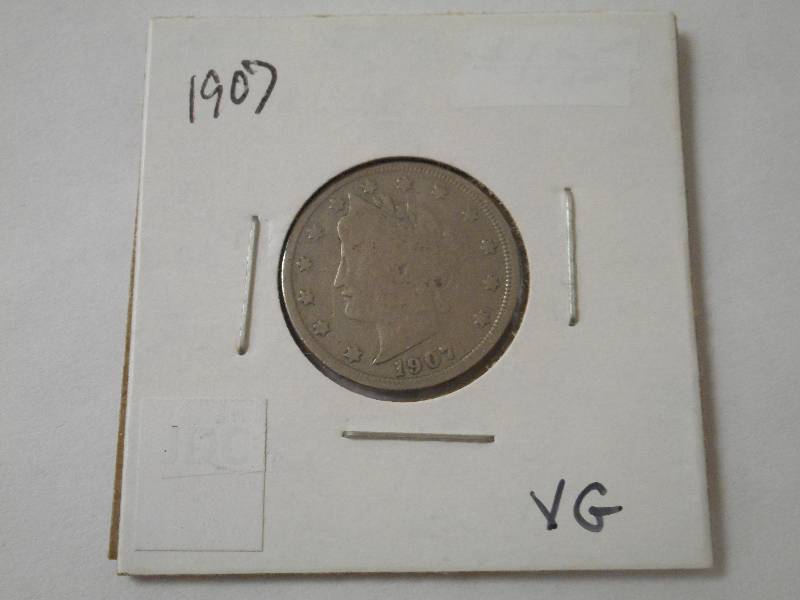 1907 Liberty Head Nickel, Very Good...
