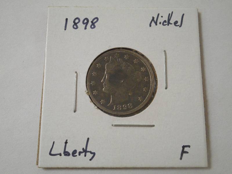 1898 Liberty Head Nickel, Fine Grad...