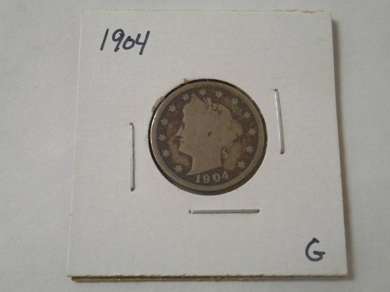 1904 Liberty Head Nickel, Good Grad...