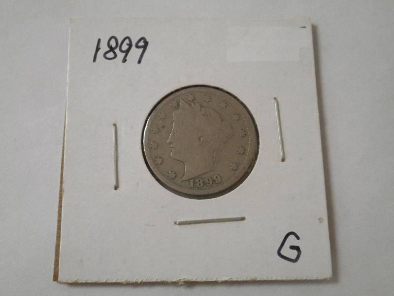 1899 Liberty Head Nickel, Good Grad...