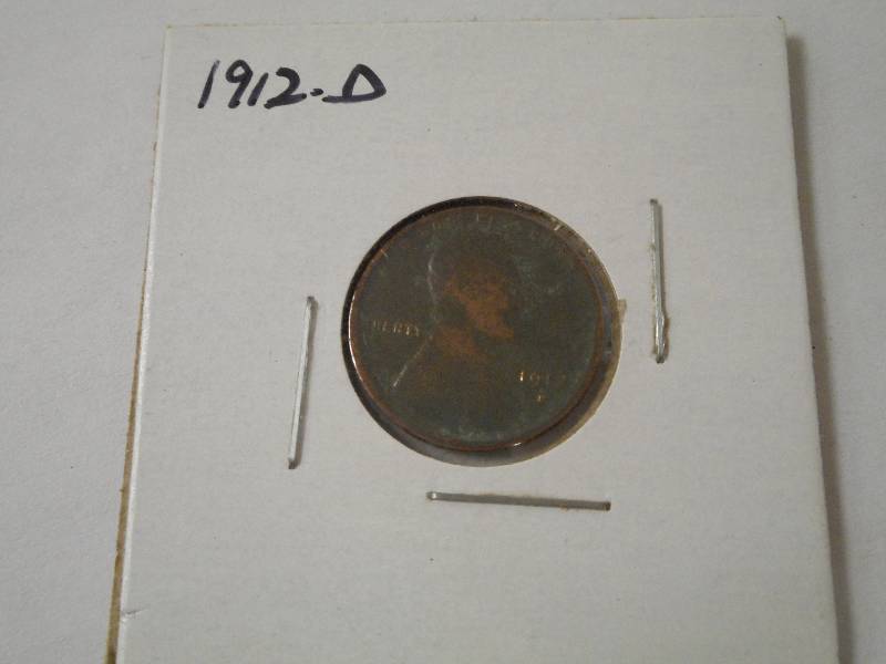 1912-D Lincoln Wheat Cent, Circulat...