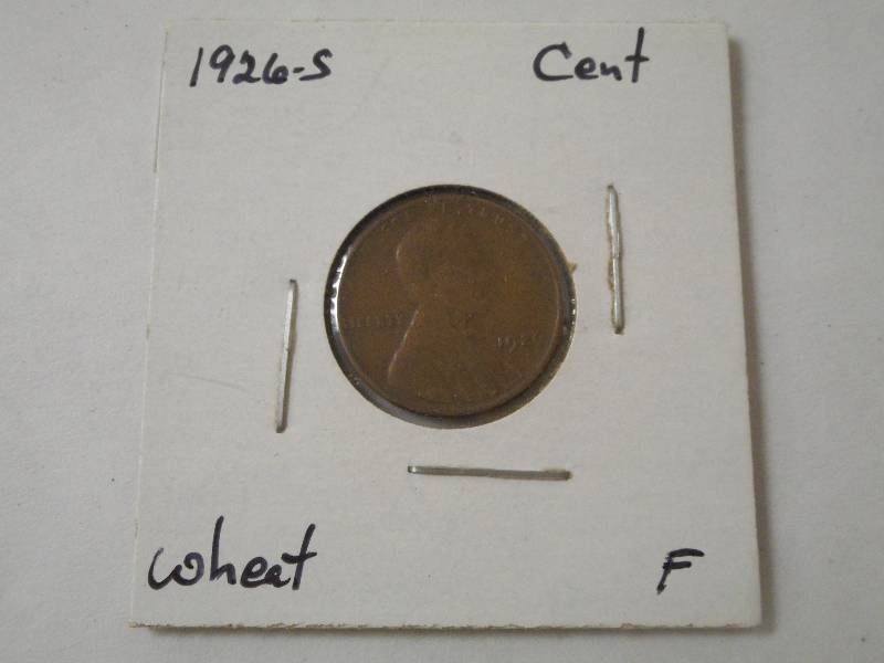 1926-S Lincoln Wheat Cent, Fine Gra...