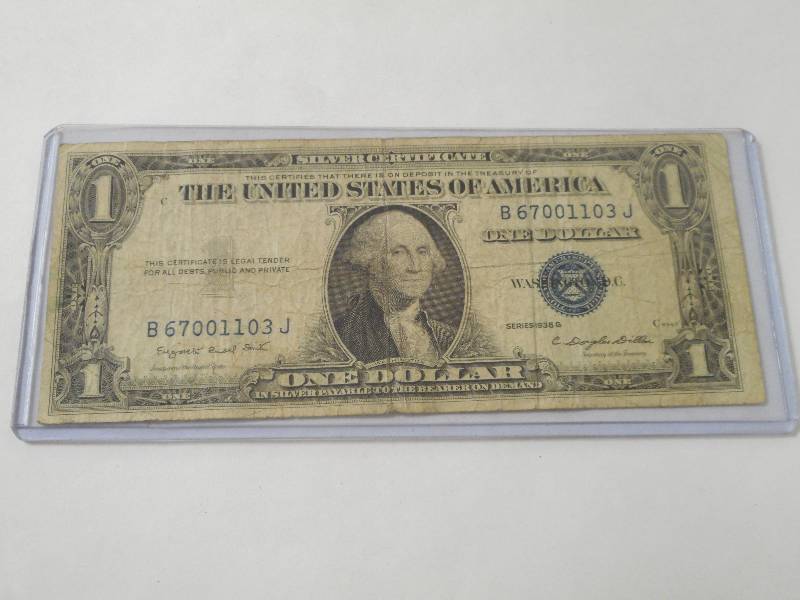 1935-G Series $1.00 Silver Certific...