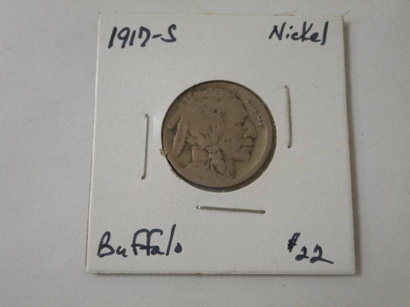 1917-S Buffalo Head Nickel, Circula...