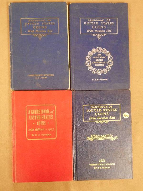 (4) Handbook Of U.S. Coin Books, 19...