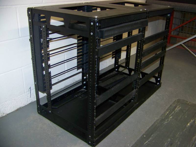 lot 85 image: Middle Atlantic, Side-By-Side, Mid-Sized, Metal, Computer  Server  Audio and Video Equipment Racks