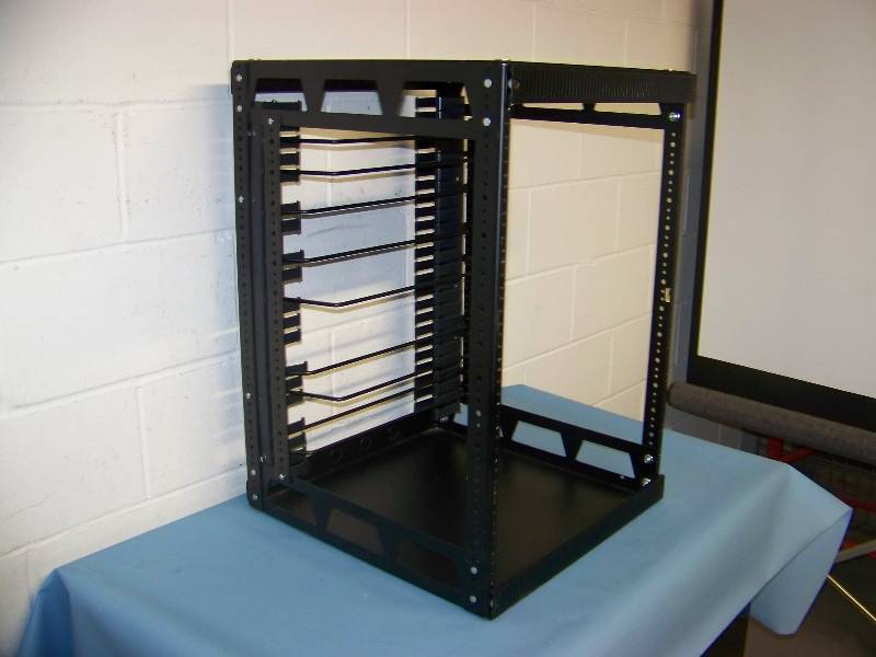 lot 84 image: Middle Atlantic, Mid-Sized, Metal, Computer  Server  Audio and Video Equipment Rack