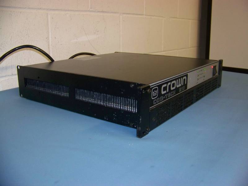 lot 33 image: Crown, Comm-Tech 210, 300W, 2 Channel, Power Amplifier  Amp