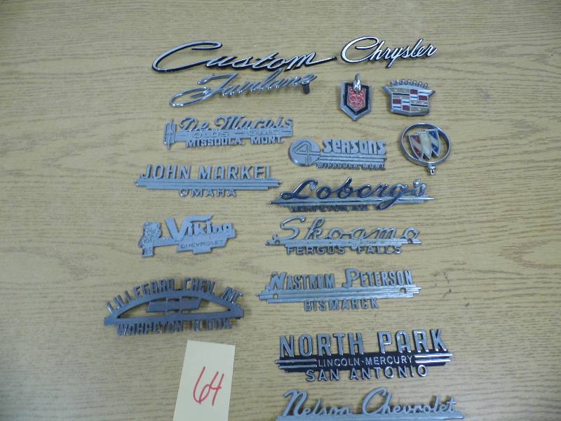 Car & Dealer Emblems