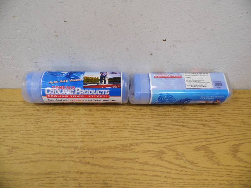 2 New Comeaux Cooling Towels