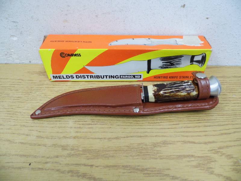 Compass Hunting Knife