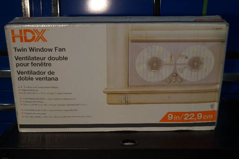 lot 15 image: Twin Window Fan
