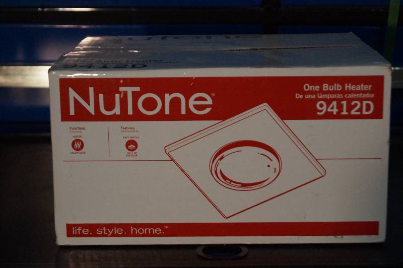 lot 21 image: NuTone One Bulb Heater
