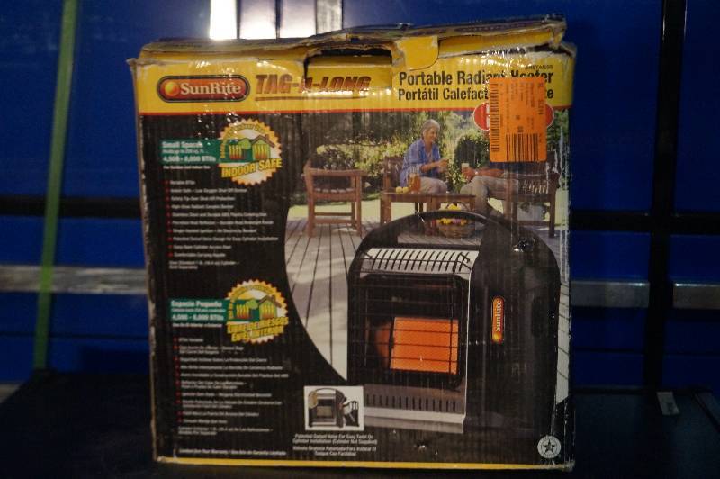 lot 46 image: SunRite Portable Radiant Heater