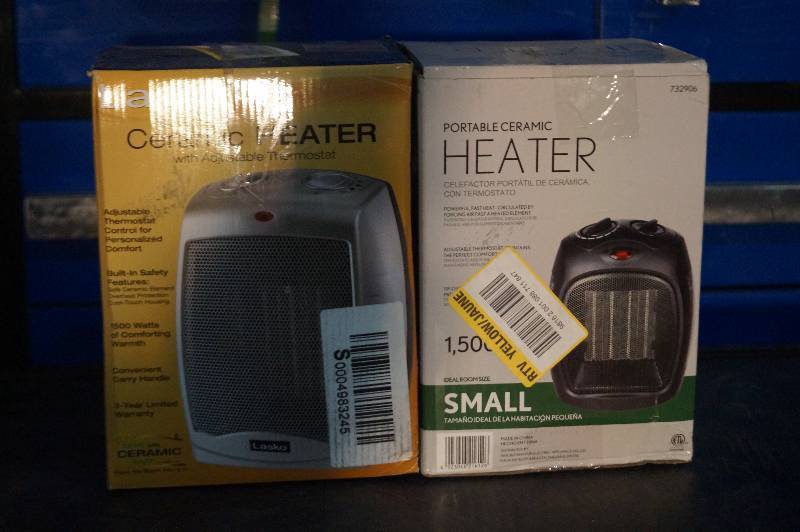 lot 49 image: Ceramic Heaters