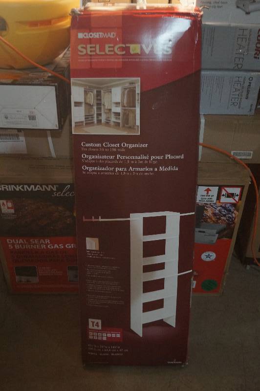 lot 62 image: Closet Maid Closet Organizer