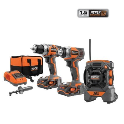 lot 5 image: Ridge 18V Compact Drill