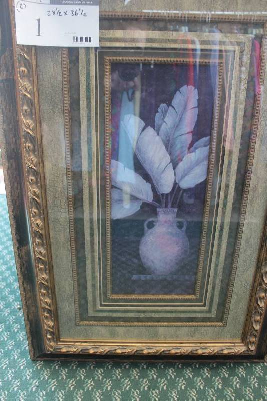 Lot of (2) Framed Wall Art