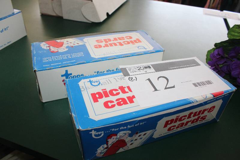 Lot of (2) Boxes of Baseball Cards