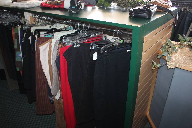 Lot of (2) Clothing Racks