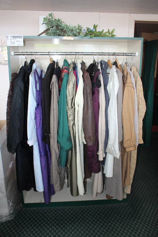 Lot of (2) Clothing Racks