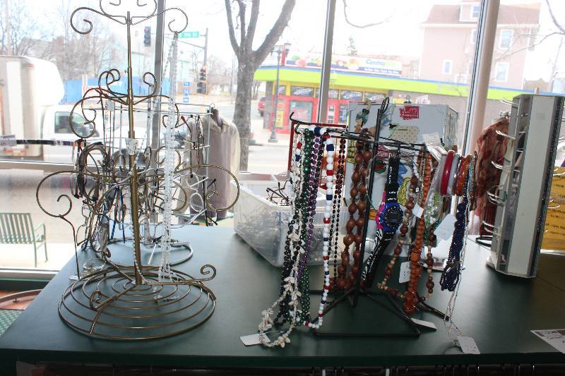 Contents of Both Shelves Including Jewelry