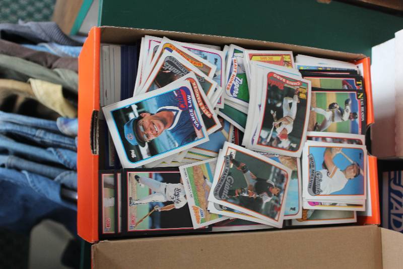 Box Lot of Baseball Cards