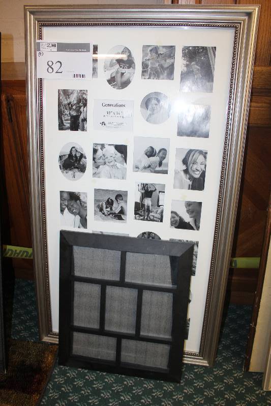 Lot of (2) Framed Collage Pictures