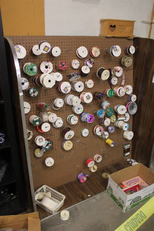 Peg Board Display Case