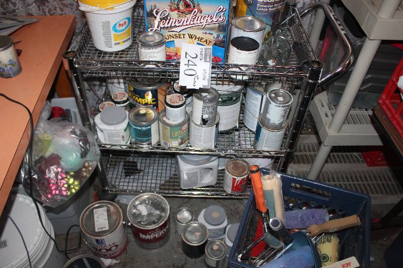 3-Shelf Metal Rolling Utility Cart