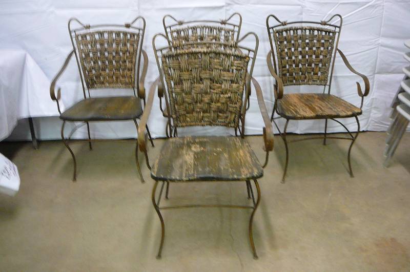 Patio Chairs   Steel-Wicker-Wood