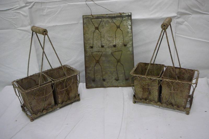 Home Dcor  Wire Baskets-Wall Plaque