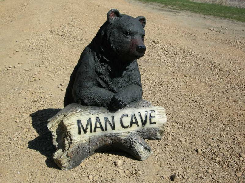 lot 2 image: Man Cave Black Bear