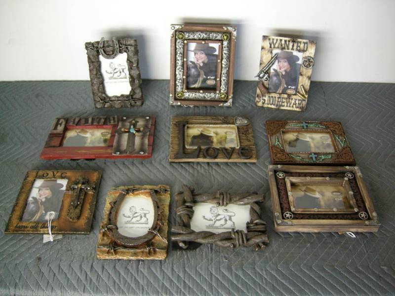 lot 53 image: Western Photo Frames