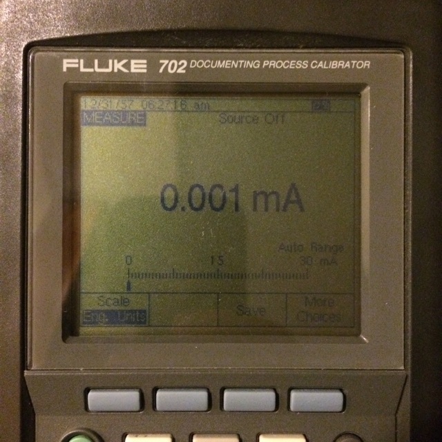 lot 1 image: Fluke Model 702 Documenting Process Calibrator
