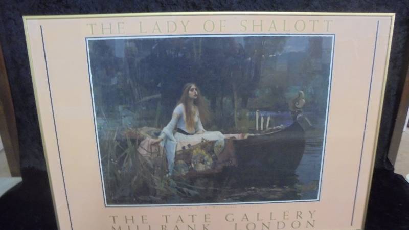 Framed Art - Lady of Shalott