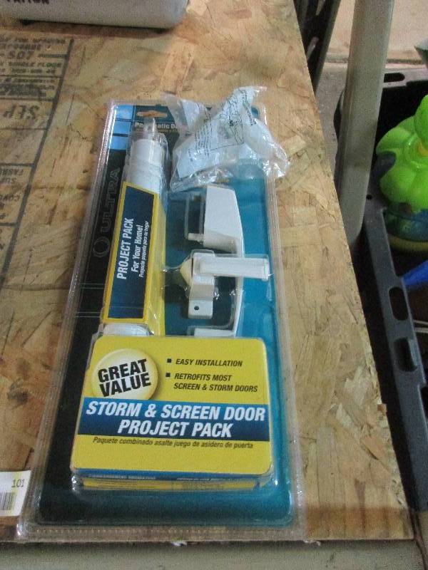 Storm door kit