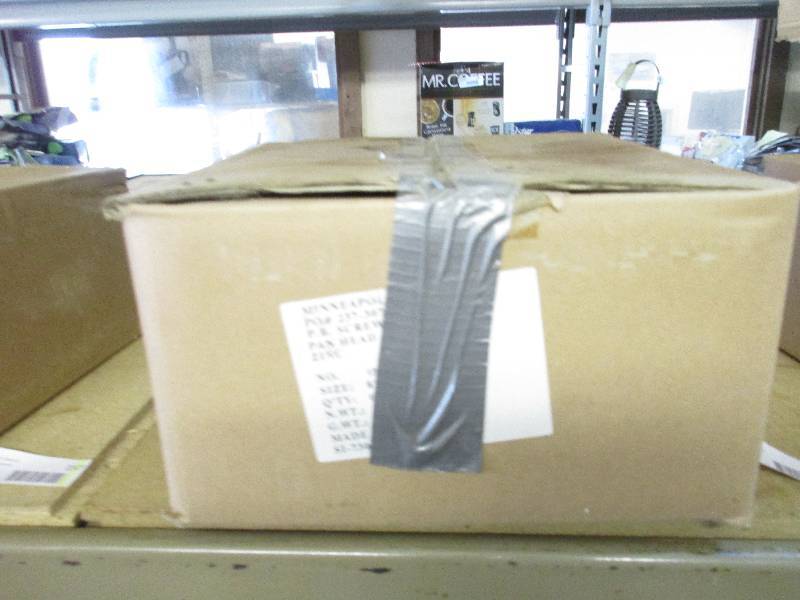 Case of new screws