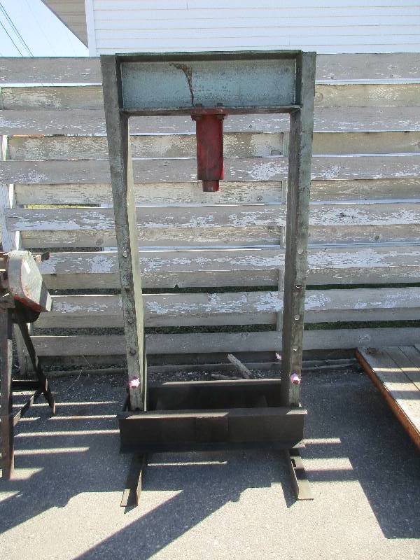Large Shop press frame