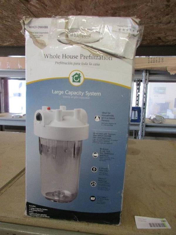 New Whole House Filter