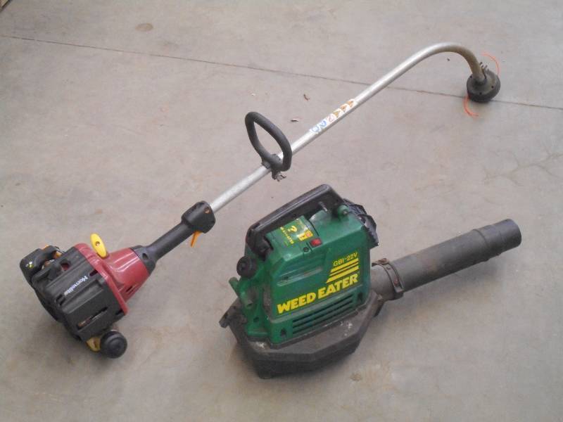 lot 30 image: (1) TrimLite Gas Trimmer & (1) Weed...