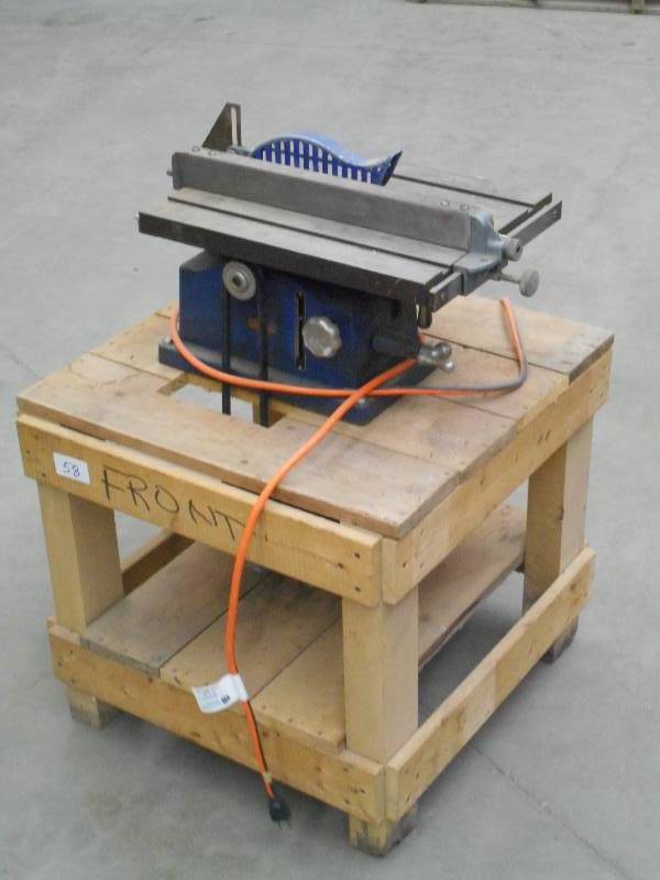 lot 58 image: Companion Benchtop Table Saw With W...