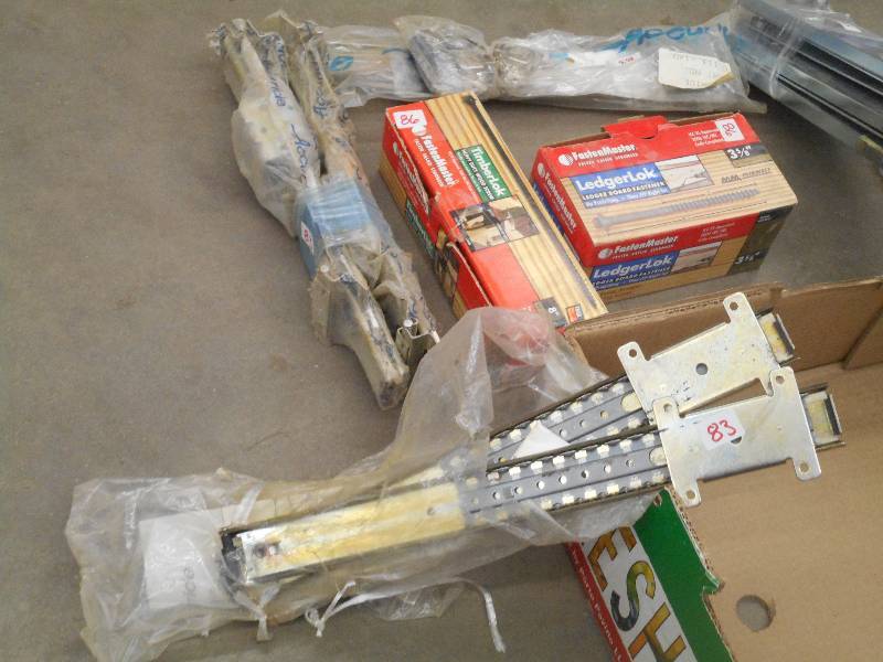 lot 71 image: Flat Of Cabinet Drawer Slide & Hing...